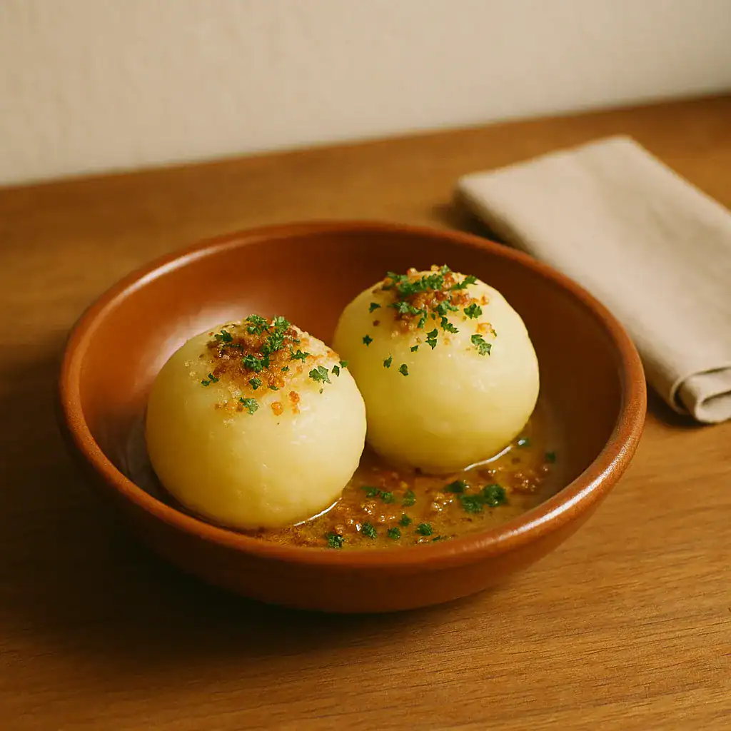 Kartoffelkloesse Potato Dumplings