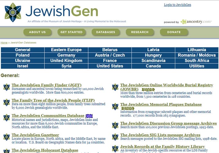 Jewish Gen